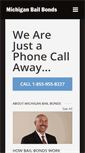 Mobile Screenshot of michiganbailbondagency.com